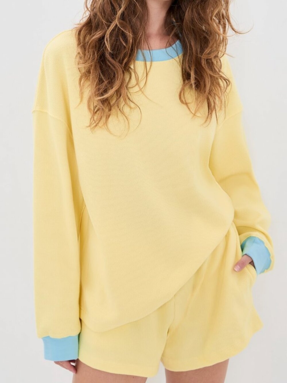 Daily Drills x Shopbop Oversized Thermal Top